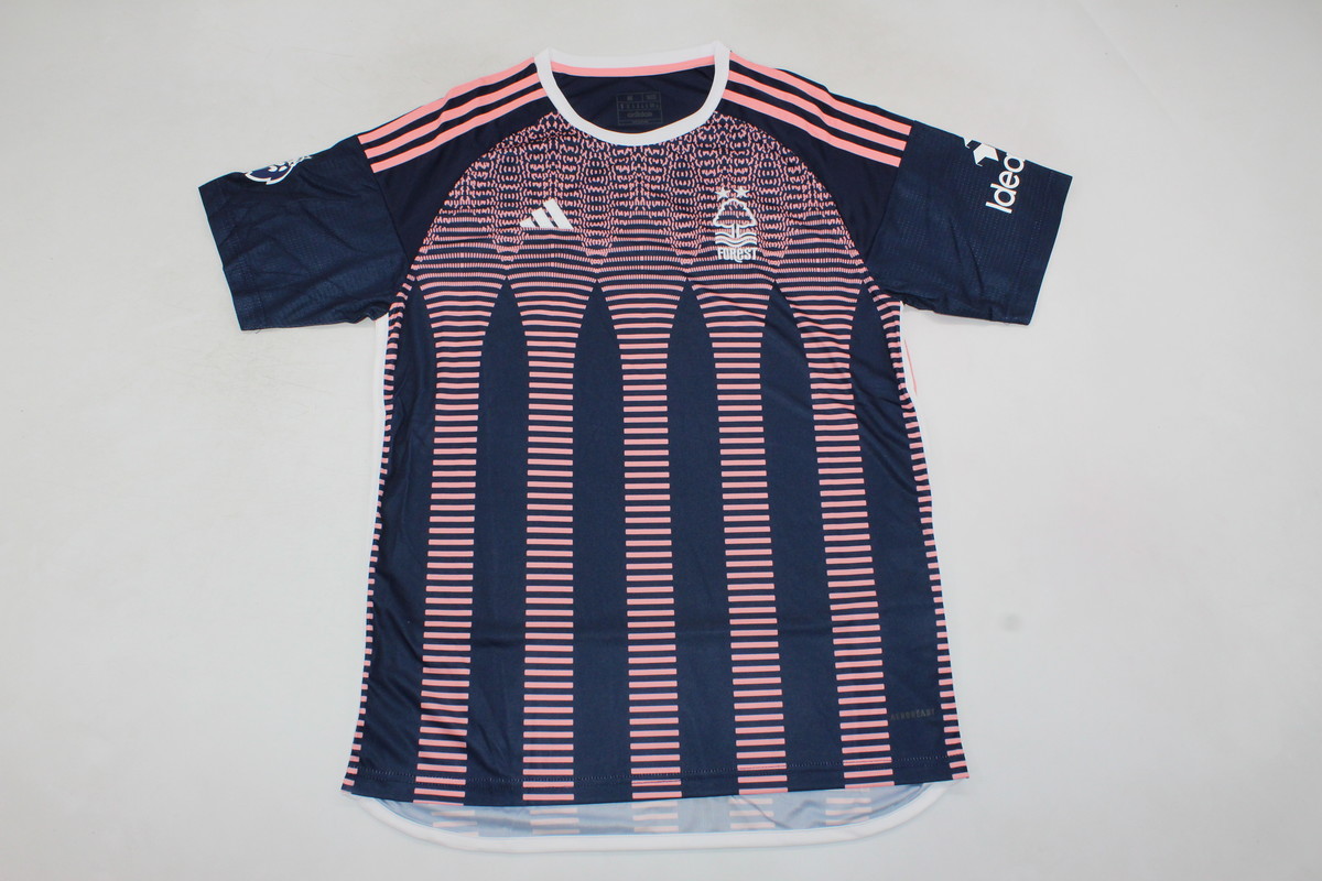 AAA Quality Nottingham Forest 23/24 Navy Blue/Orange Jersey